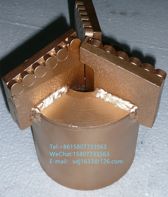 कोल माइनिंग पीडीसी ड्रैग बिट 75mm 94mm 101mm व्यास आईएसओ सर्टिफिकेट के साथ