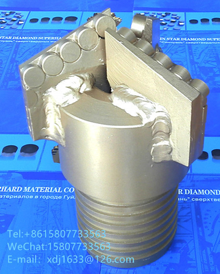 कोल माइनिंग पीडीसी ड्रैग बिट 75mm 94mm 101mm व्यास आईएसओ सर्टिफिकेट के साथ