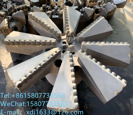 कोल माइनिंग पीडीसी ड्रैग बिट 75mm 94mm 101mm व्यास आईएसओ सर्टिफिकेट के साथ