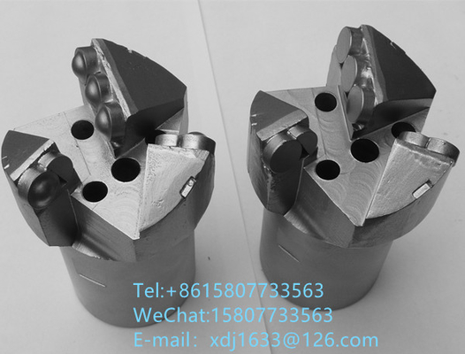 कोल माइनिंग पीडीसी ड्रैग बिट 75mm 94mm 101mm व्यास आईएसओ सर्टिफिकेट के साथ